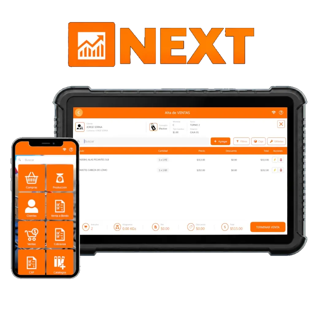 Renta/Póliza NEXT Plataforma electrónica para Pymes (Renta de licencia)